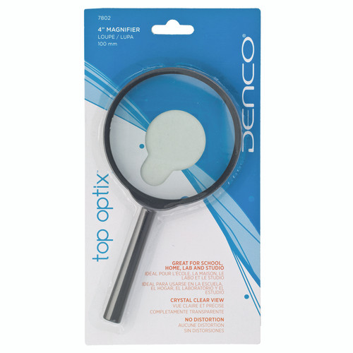 Denco Magnifying Glasses 4 Round metal w/bifocal One Each