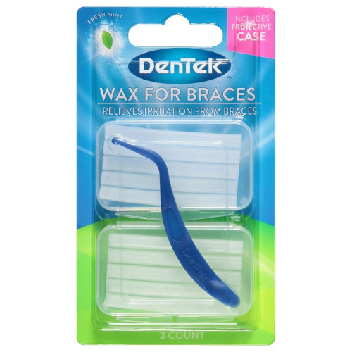 DenTek Wax For Braces Fresh Mint 1 ea. The Online Drugstore