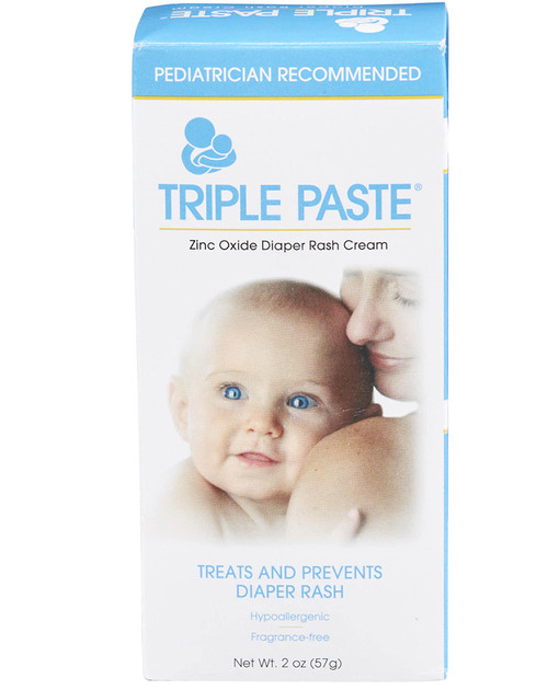 Triple Paste® Hypoallergenic Zinc Oxide Baby Diaper Rash Cream, 8