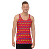 WTees Rainbow Flags Tank Top Red