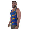 WTees Rainbow Flags Tank Top Blue