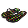 WTees Beach Ball Flip-Flops Black