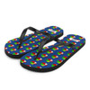 WTees Beach Ball Flip-Flops Blue