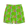 WTees Retro Love Love Love Swim Trunk Kelly Green