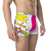 WTees Peace & Love Trunk Boxer Briefs Red Violet