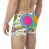 WTees Peace & Love Trunk Boxer Briefs Outrageous Orange