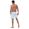 WTees Beach Umbrella Swim Trunks White Sand