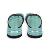 WTees Beach Umbrella Flip Flops White Sea Foam Green