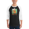 WTees Bottoms Up! Beer Mug 3/4 Sleeve Raglan Shirt