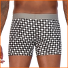 Wood Boxer Brief w/Fly Black/White Dimension