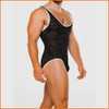 HARD CORE Peep Backless Singlet