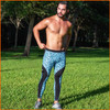 Matador Blue Chevron Meggings