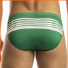 Jack Adams Swimwear Sports Stripe Low Rise 1" Swimsuit