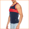 American Jock Phys Ed Track Tank Top