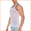 AJ Phys Ed Mesh Tank Top