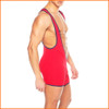 American Jock Phys Ed Super Scoop Singlet