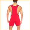 American Jock Phys Ed Super Scoop Singlet