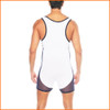 American Jock Phys Ed Wrestler Singlet