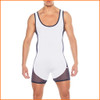 American Jock Phys Ed Wrestler Singlet