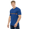 WTees Rainbow Flags T-Shirt Blue