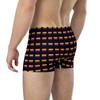 WTees Rainbow Flags Trunk Boxer Briefs Black