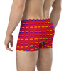 WTees Rainbow Flags Trunk Boxer Briefs Red 