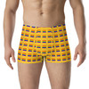 WTees Rainbow Flags Trunk Boxer Briefs Yellow 