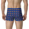 WTees Rainbow Flags Trunk Boxer Briefs Blue