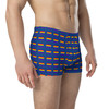 WTees Rainbow Flags Trunk Boxer Briefs Blue