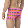 WTees Rainbow Flags Trunk Boxer Briefs Pink