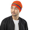 WTees Rainbow Stripe Beanie Orange