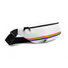 WTees Rainbow Stripe Fanny Pack White