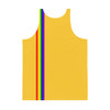 WTees Rainbow Stripe Tank Top Yellow