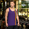 WTees Rainbow Stripe Tank Top Purple