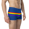 WTees Rainbow Stripe Trunk Boxer Briefs Blue