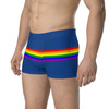 WTees Rainbow Stripe Trunk Boxer Briefs Blue