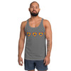 WTeews Rainbow Hearts Tank Top Grey