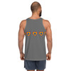 WTeews Rainbow Hearts Tank Top Grey