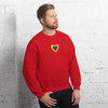 WTees Rainbow Heart Sweatshirt