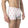 WTees Pink Flamingo Boxer Briefs White