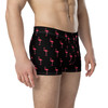 WTees Pink Flamingos Boxer Briefs Black
