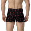 WTees Pink Flamingos Boxer Briefs Black