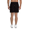 WTees Pink Flamingos Athletic Shorts Black