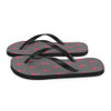 WTees Pink Flamingos Flip-Flops Grey