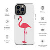 WTees Pink Flamingo Tough Case for iPhone® 