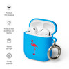 WTees Pink Flamingo Rubber Case for AirPods®