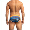 Jack Adams Flex Low Rise Swim Brief Mykonos Wave