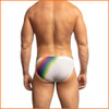 Jack Adams Flex Low Rise Swim Brief Rainbow 