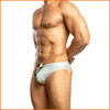 Jack Adams Flex Low Rise Swim Brief Rainbow 