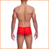 MOB Eroticwear Lace Boxer Trunk Rose